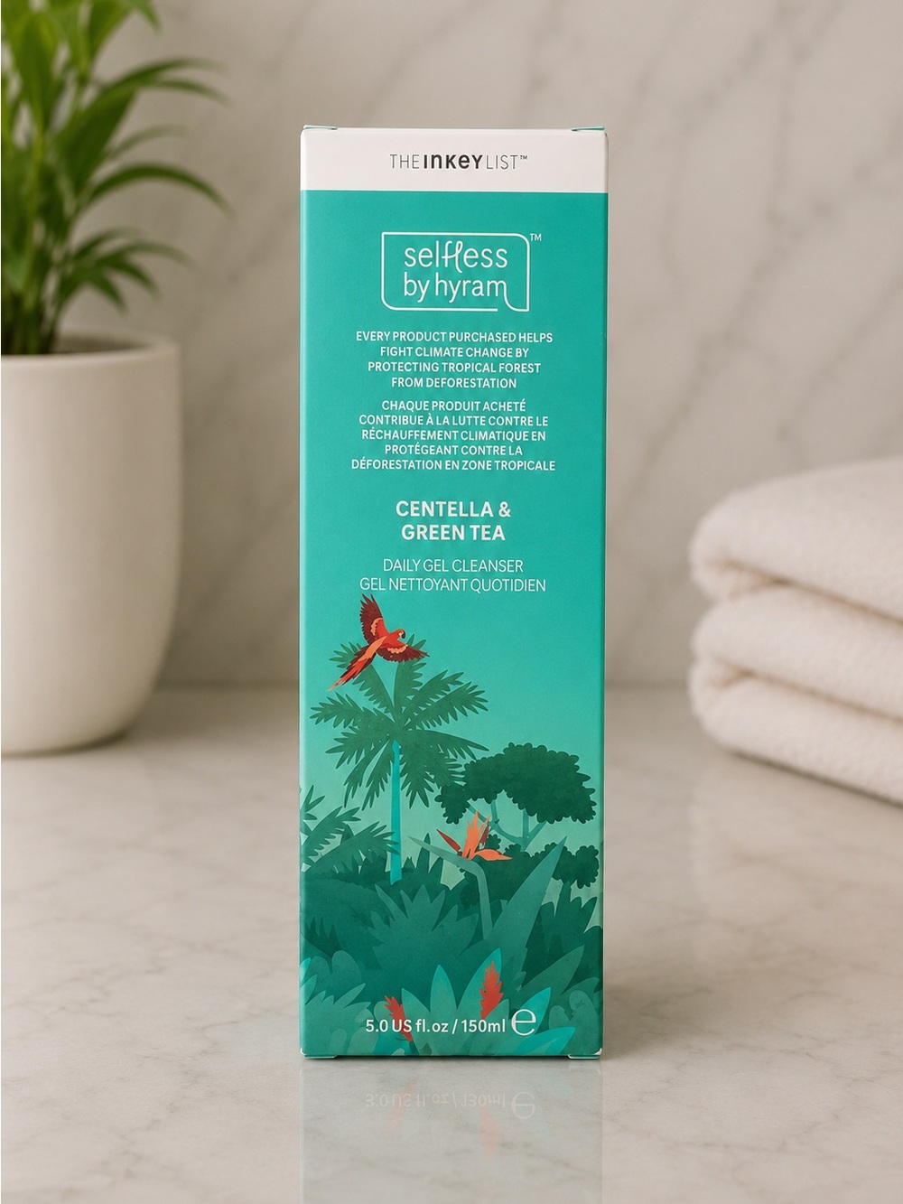 Centella & Green Tea Daily Gel Cleanser - Teal